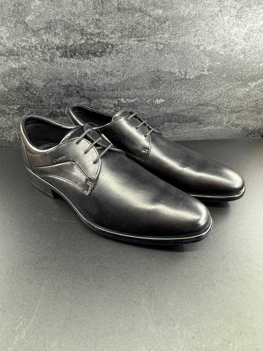 Шкіряні туфлі ECCO Gore-Tex оригінал (48)