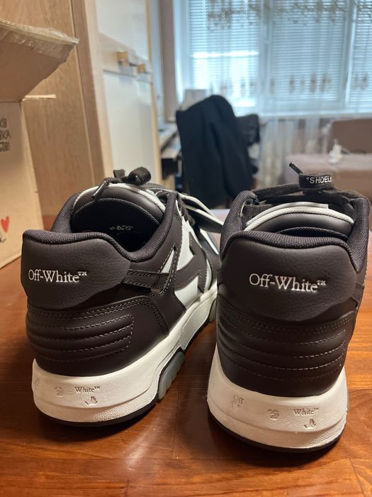 Кросівки Off-White Out of Office Оригінал (коричневі) — zdjęcie 3