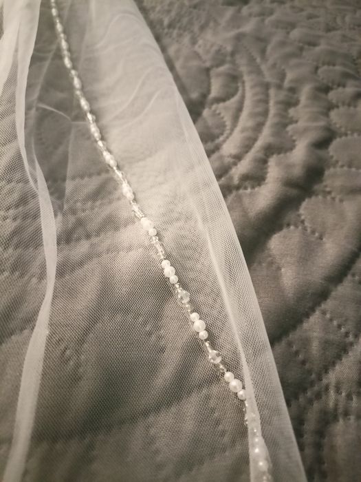 Śliczny welon 100cm