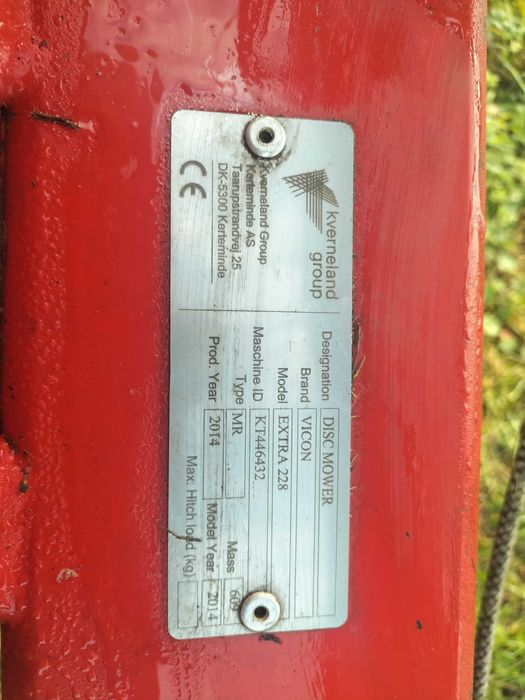 Kosiarka vicon extra 228