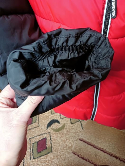 Kurtka zimowa chłopięca na polarze