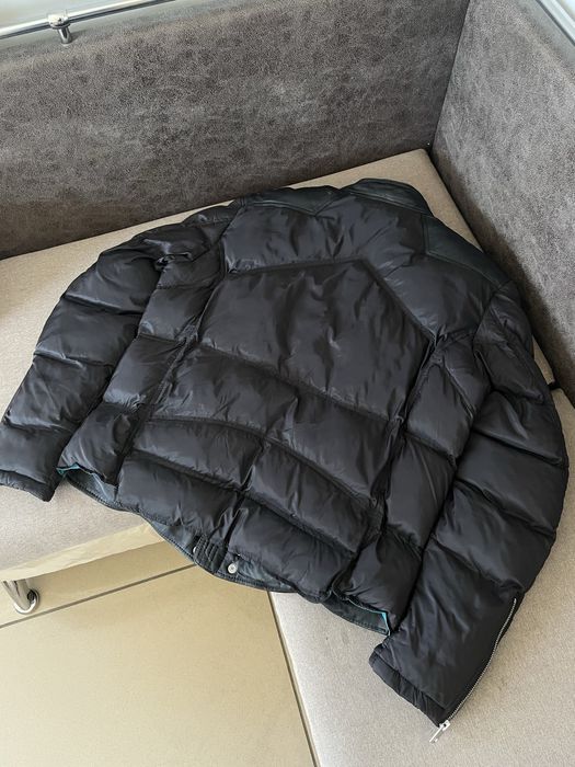 Шкіряна куртка Diesel Leather & Down Biker Jacket