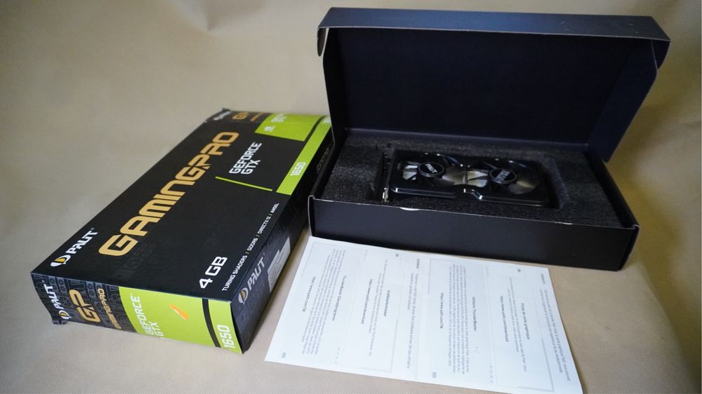 Palit GeForce GTX 1650 4GB GDDR6 128-bit | 2x DP + HDMI | BDB STAN