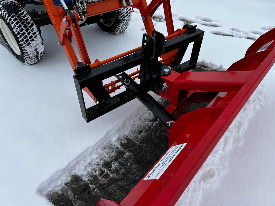 Pług do śniegu do traktora TUR / TUZ – szerokości 1,5–3m- producent