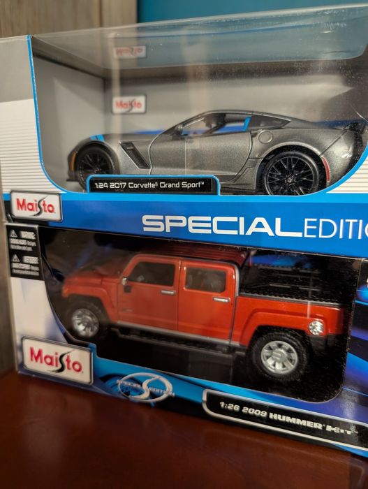 4 autka Maisto skala 1:24 nowe