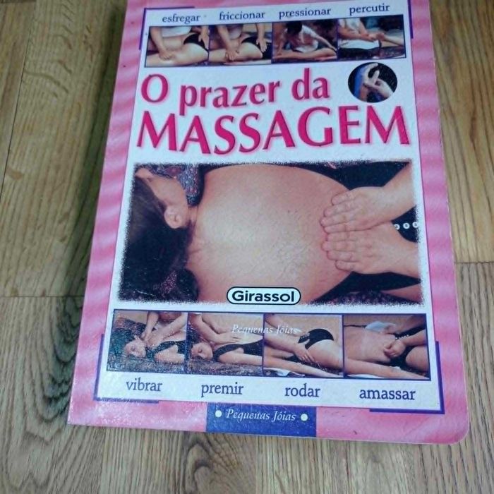 vendo livro o prazer da massagem