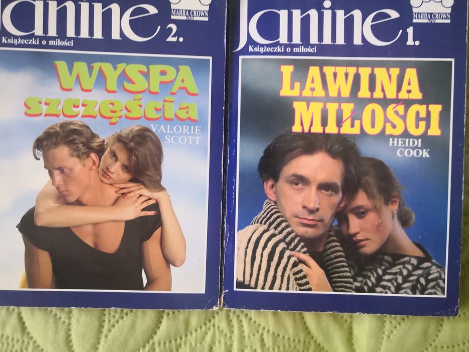 Książki romanse  2  szt