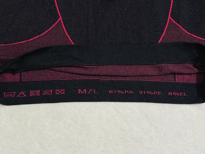 Комплект (кофта+легінси) фітнес жіночої зональної термобілизни EUR M