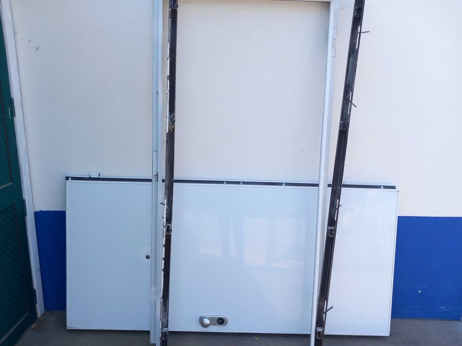 Porta blindada banco interior e exterior