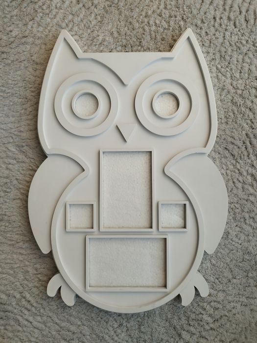 Zestaw ramka na zdjęcia półka