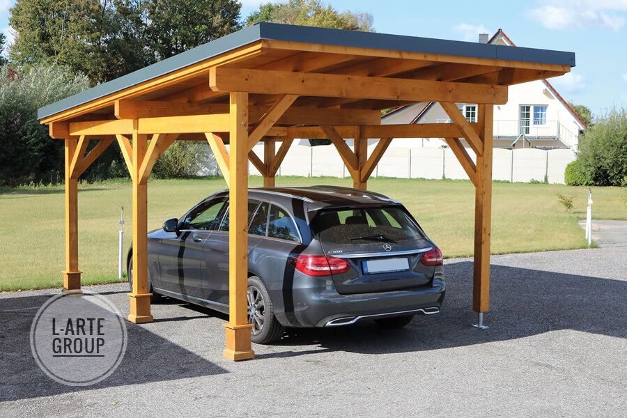 Carport garażowa 380x580 Producent Solidna