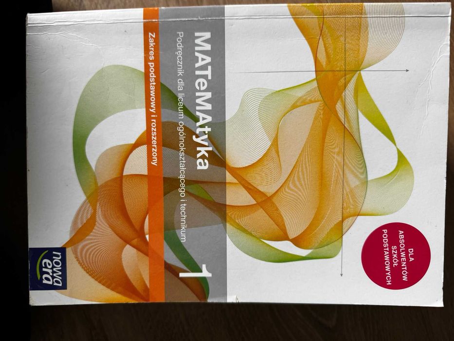 Podręcznik  . Nowa Era . Matematyka 1