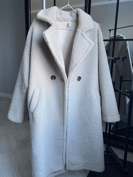 Пальто. Шуба. Тедді пальто. Zara.