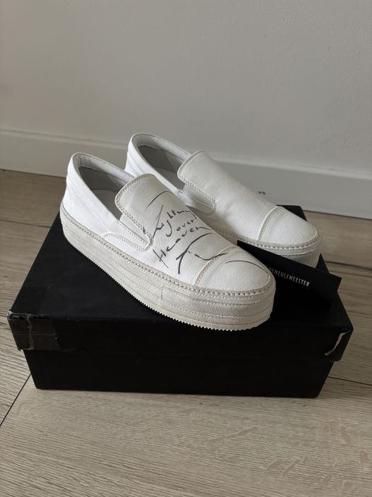 Ann Demeulemeester Charlie slip on sneakers buty