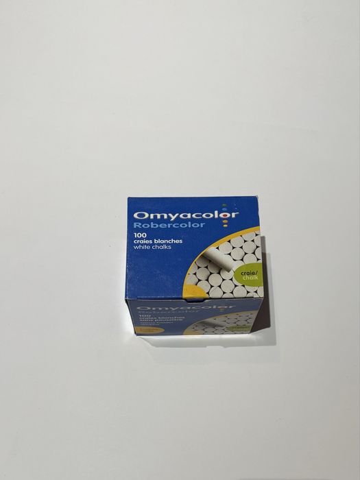 Caixa de giz branco Robercoler