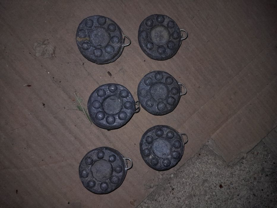 Chumbadas para pesca.