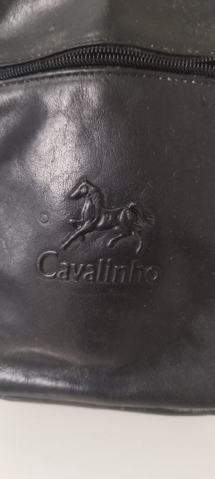 Mala de homem preta cavalinho