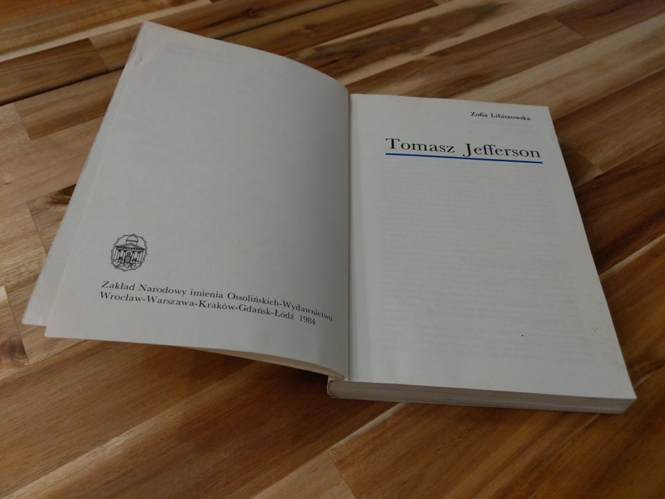 Tomasz Jefferson Zofia Libiszowska
