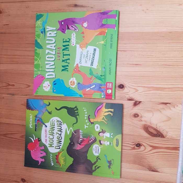 Książki o dinozaurach