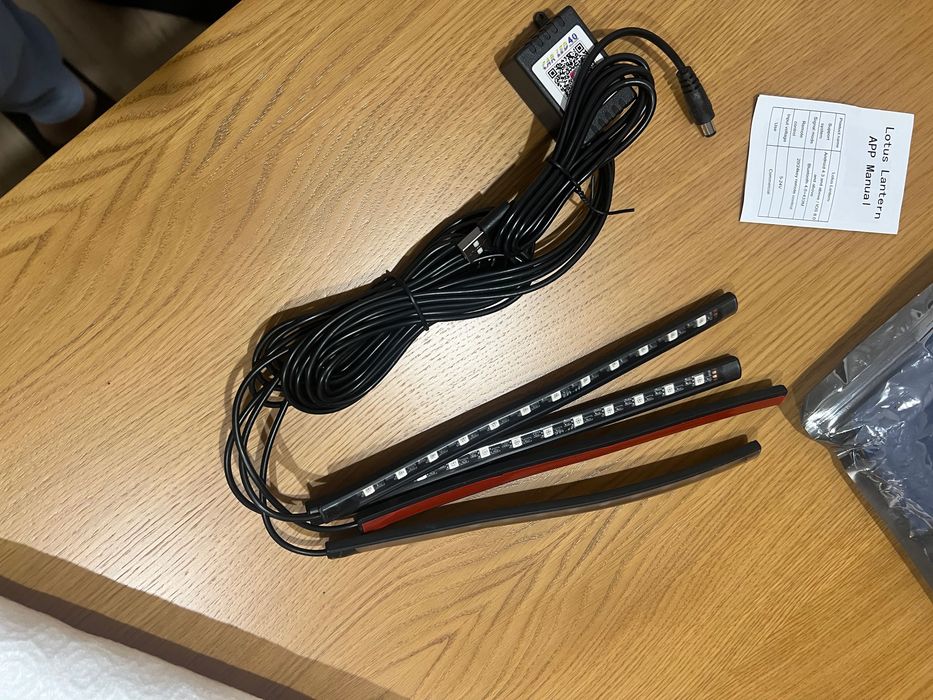 Leds interiores de carro