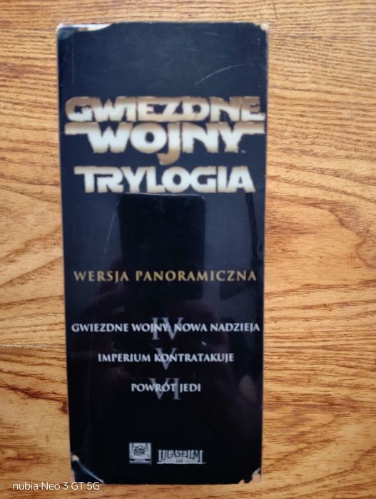 Trylogia Star Wars na VHS