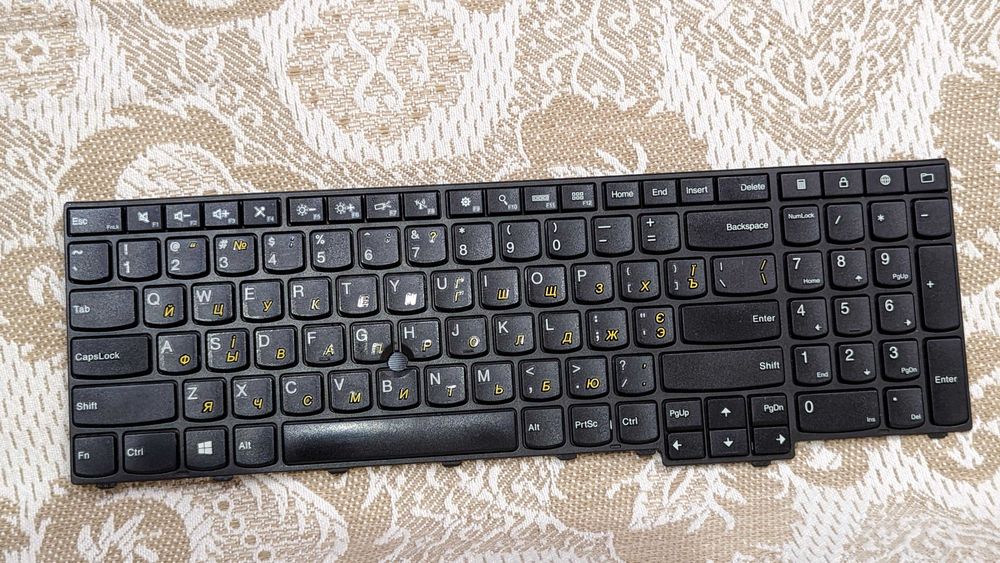 Клавіши Lenovo ThinkPad T540p T550 T560 розборка, поштучно