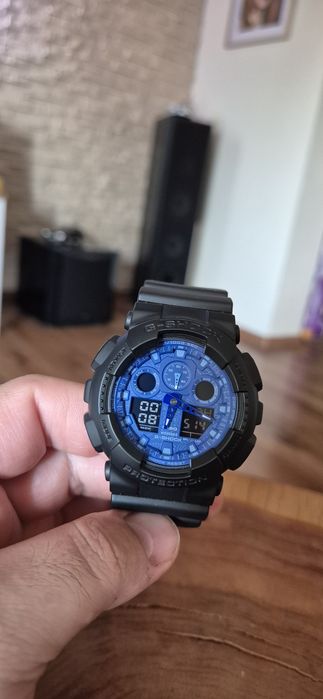 Casio g-shock GA-100BP jak nowy.