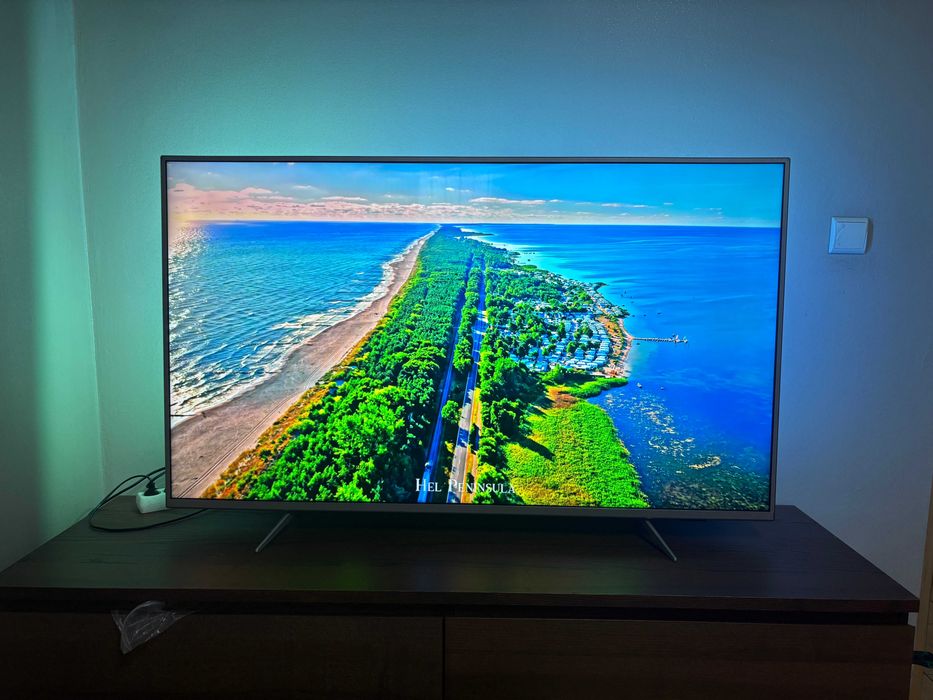 Telewizor PHILIPS 55 cali 4K UHD LED Smart TV Ambilight DVB-T2 USB