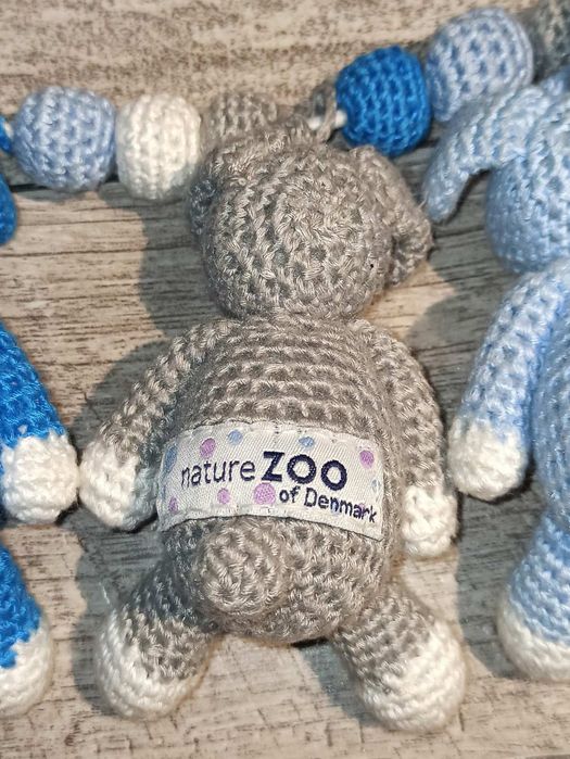Nature zoo of denmark підвіска для колиски та м'яка іграшка