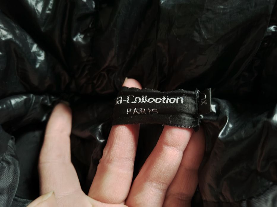 Zimowa kurtka pikowana błyszcząca XL + gratis