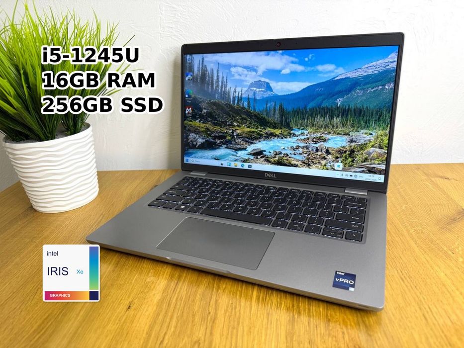 Потужний ноутбук Dell Latitude 5430 i5 12 покоління 16/256GB (512GB) 10 ядер