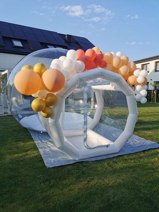 Bubble house Dmuchańce Biały dmuchaniec