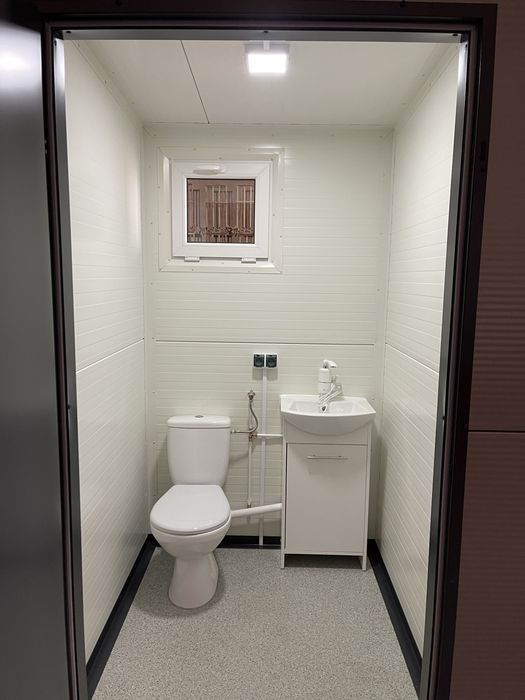 Kontener sanitarny WC pawilon socjalny