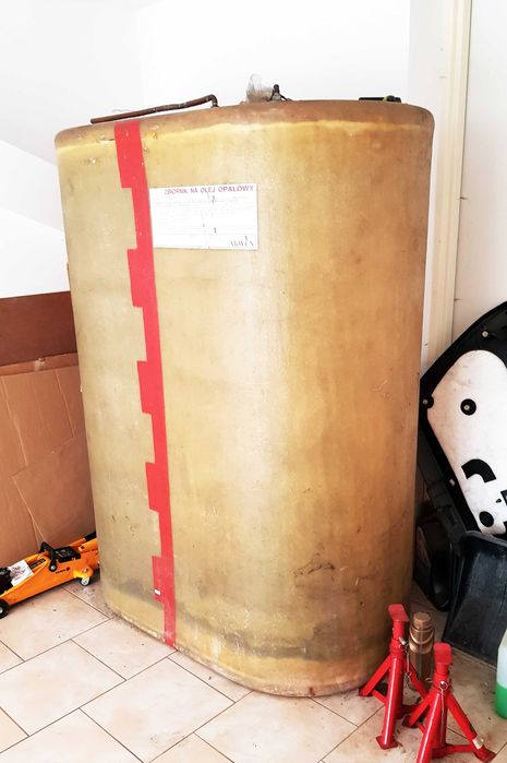 ZBIORNIK na olej opałowy 1000L włókno szklane