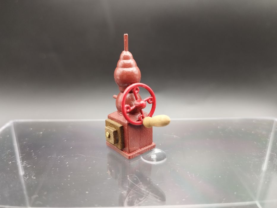 1:12 mini mebelki młynek ok 3 cm