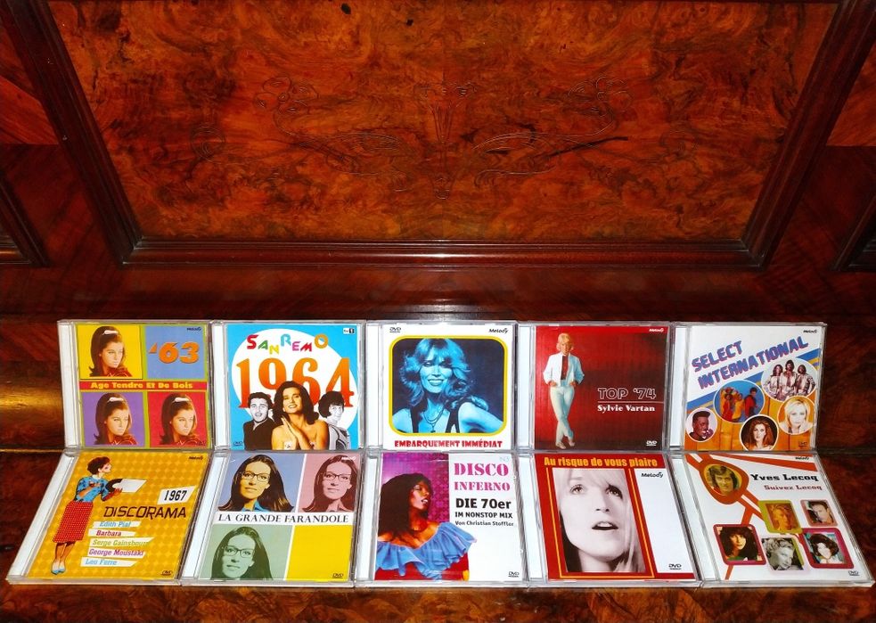 DVD Диски-Музыка/Master Video Rec =POP/DISCO/VOCAL- Collection= (10шт)