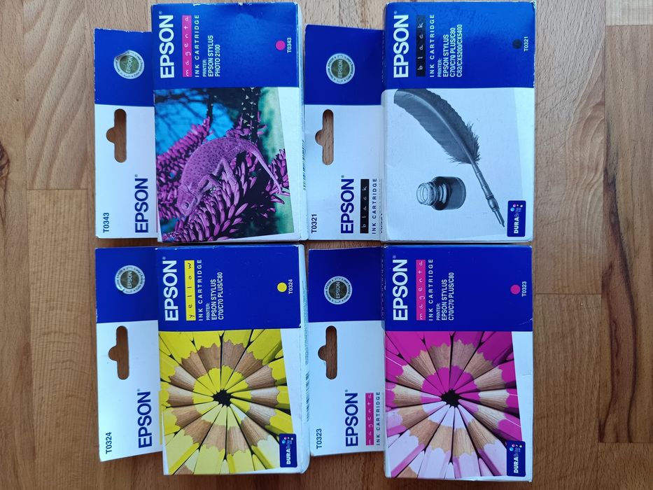 Tinteiros EPSON originais vários modelos