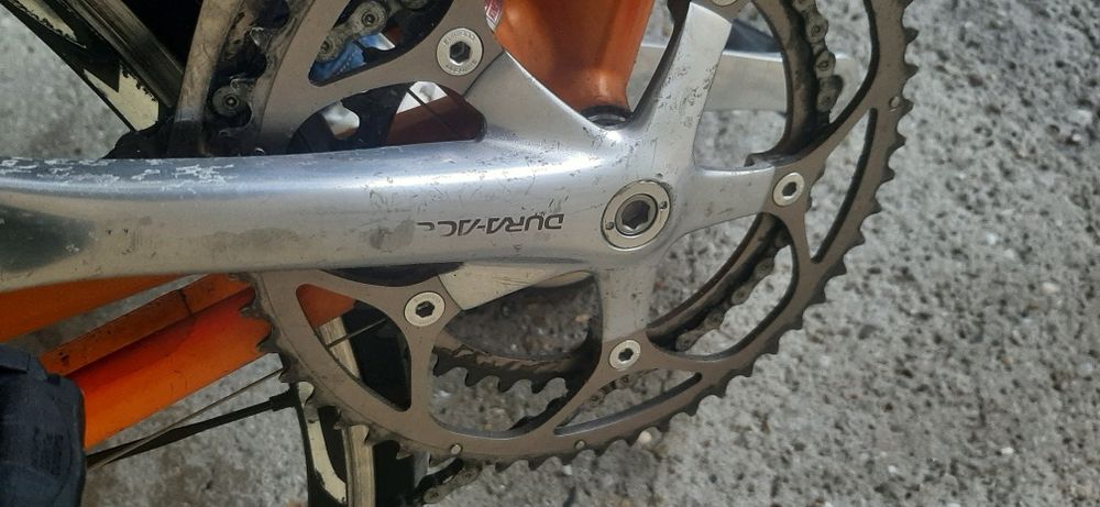 Bicicleta ciclismo equipada shimano dura ace