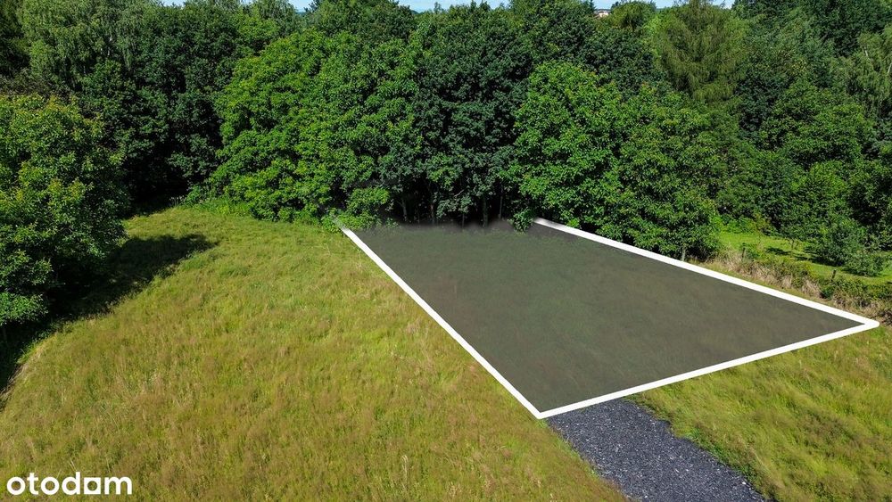 Działka w Wilchwach przy lesie 1452 m² - Widok 4