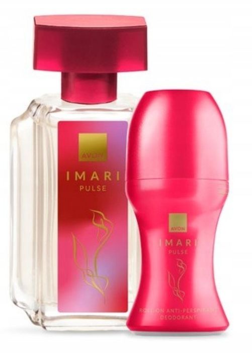 Zestaw Avon IMARI PULSE Zestaw prezerwatyw perfumy