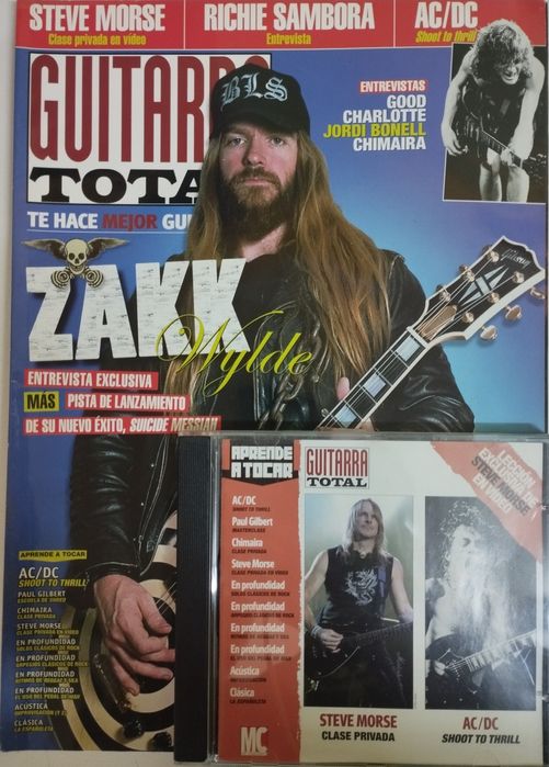 Revista Guitarra total+ CD