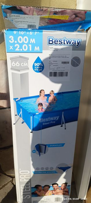 Piscina tubular 2x3