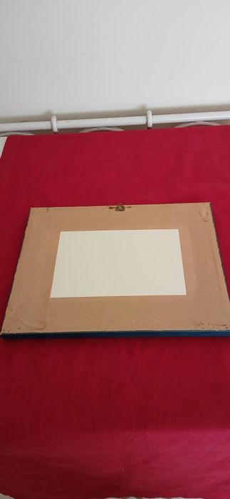 Quadro bordado a ponto cruz
