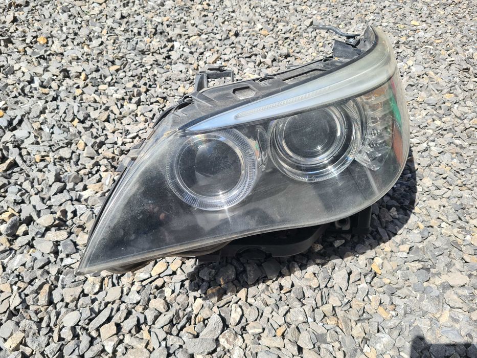 kompletna Przednia lewa lampa Xenon Bi-Xenon BMW 5 E60 E61 polift LCI Europa