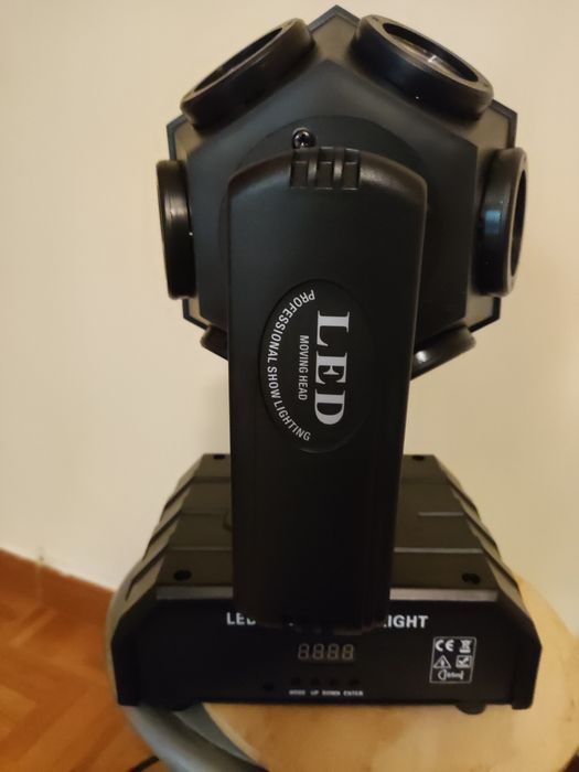 Robot de Luzes Dicoteca 12 Led