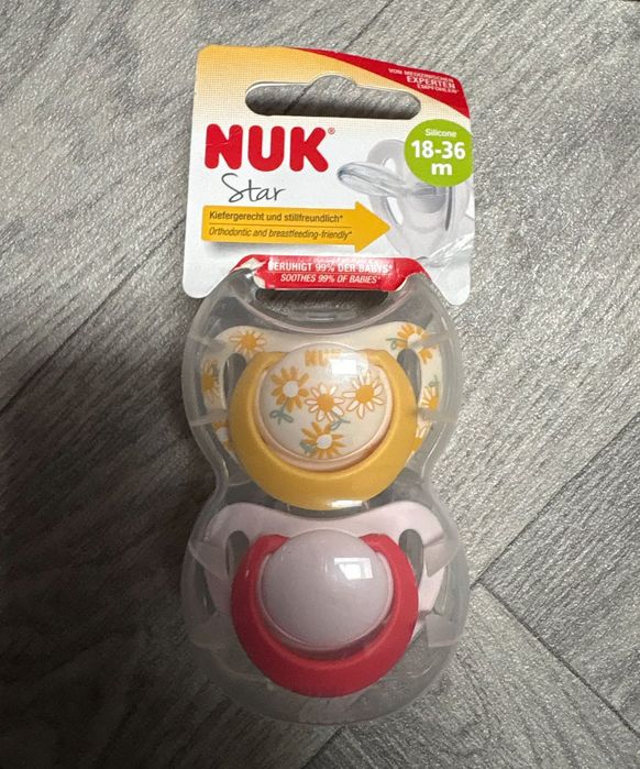 Новые дурники Nuk пустышки нові пустушки 0-6 6-18 18-36 месяца
