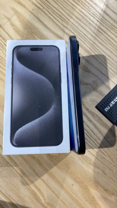 Личный Iphone 15 Pro Max 256 ориг sim +e-simчек коробка чистая истор