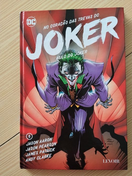 4 livros Joker - DC Comics
