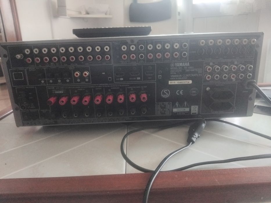 Amplificador Yamaha av receiver rx-v661