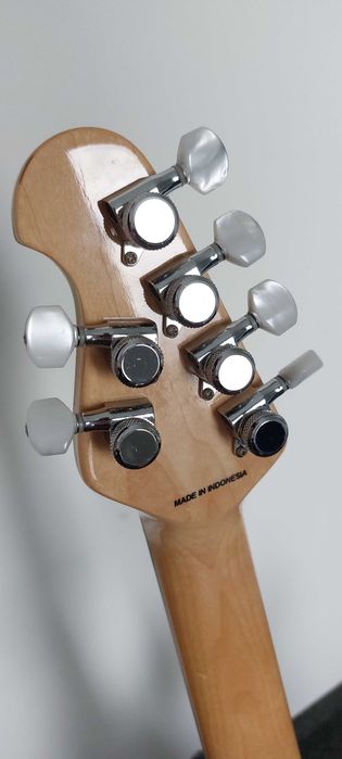 Sterling by Music Man JP100D Koa Petrucci + gigbag, gitara elektryczna